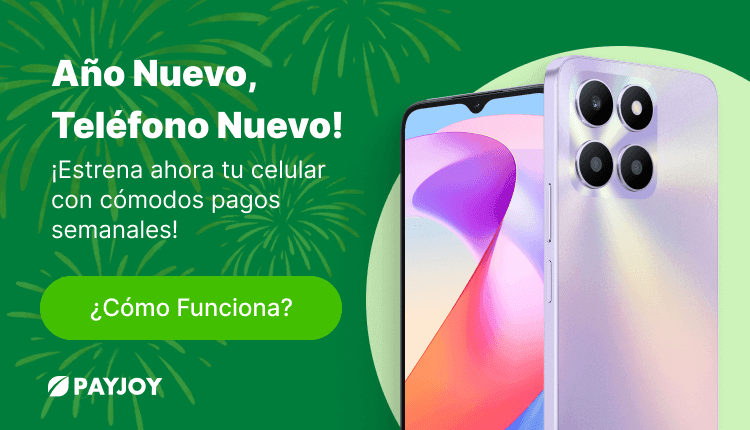 Promoción de venta Año Nuevo PayJoy